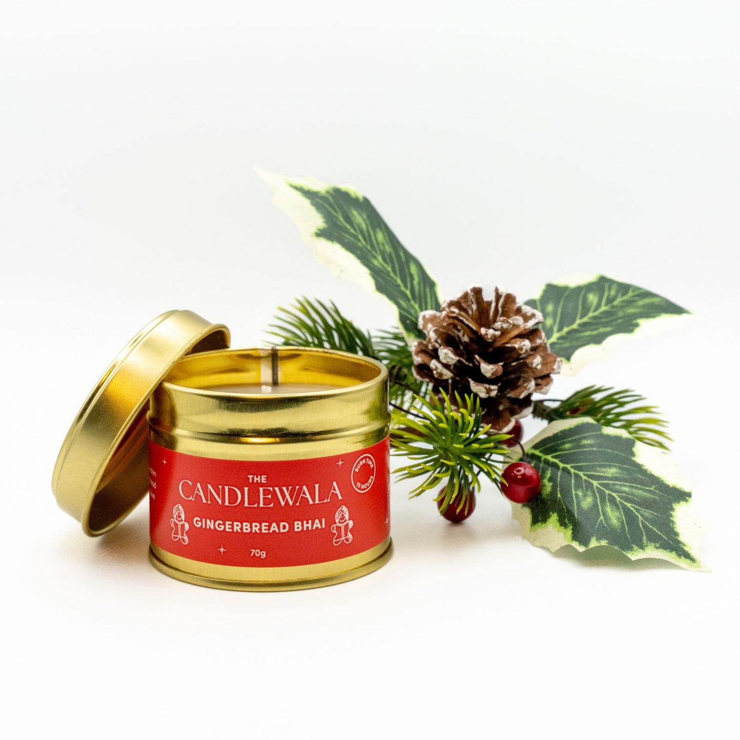 *New* Gingerbread Bhai Candle (Limited Edition for Christmas)