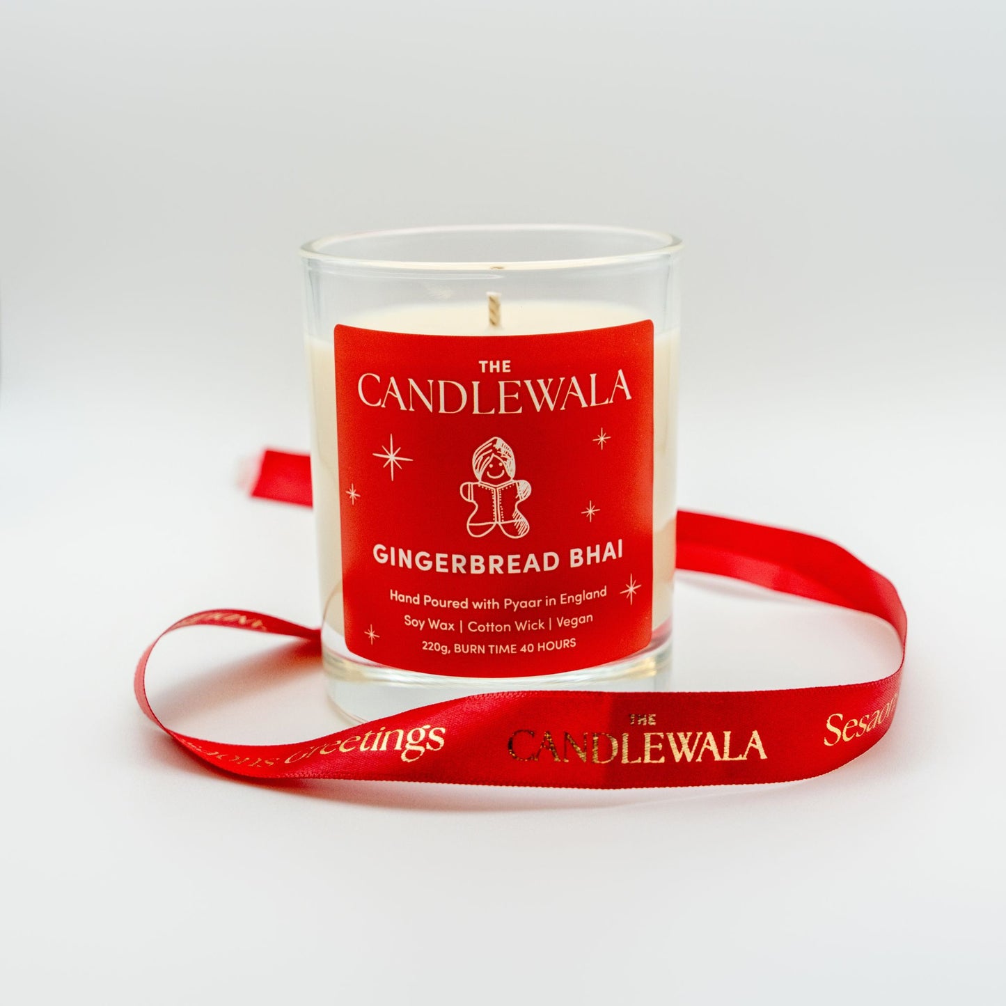 *New* Gingerbread Bhai Candle (Limited Edition for Christmas)