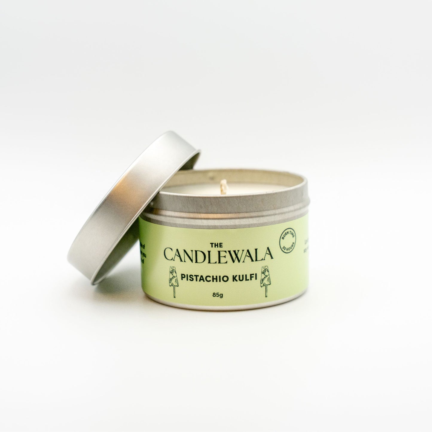 Pistachio Kulfi Small Candle