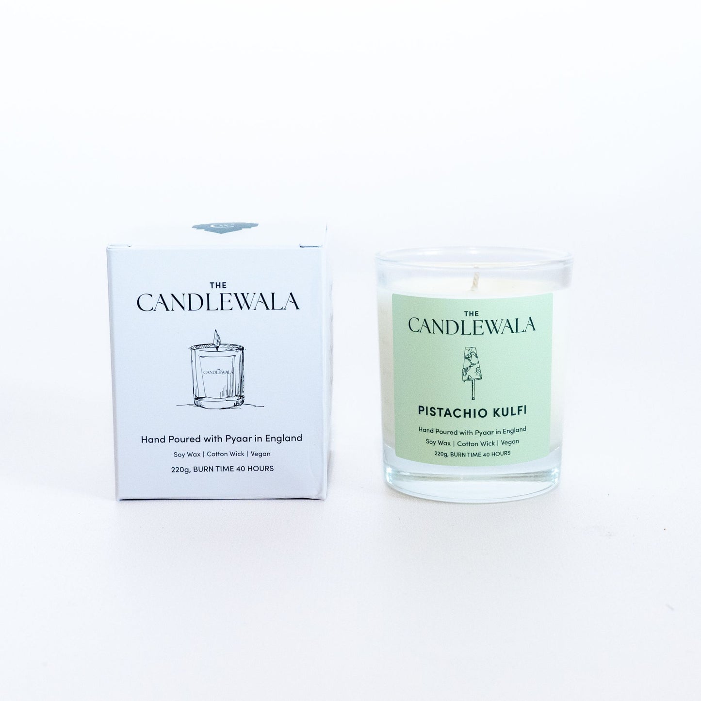 Pistachio Kulfi Large Candle