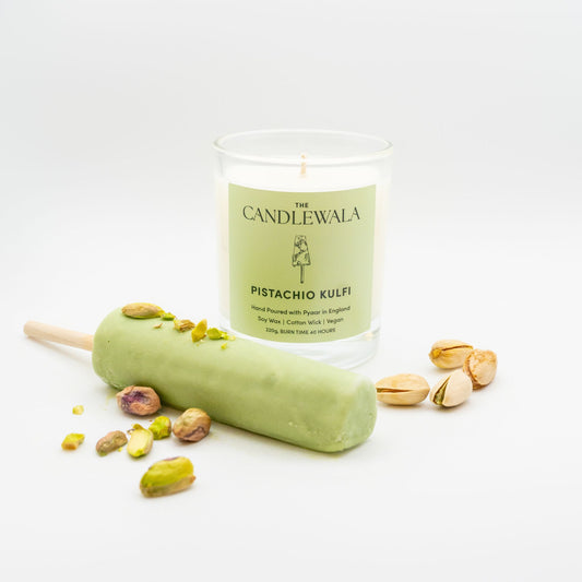 Pistachio Kulfi Large Candle